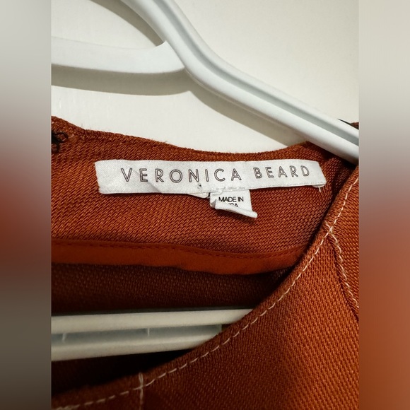 Veronica Beard Claudia Dress Terracotta NWOT - Picture 5 of 8